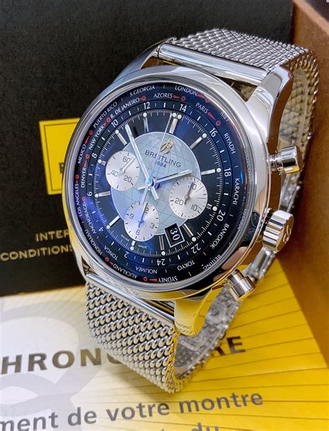 breitling transocean chronograph ab0510|Breitling Transocean Chronograph Unitime AB0510.